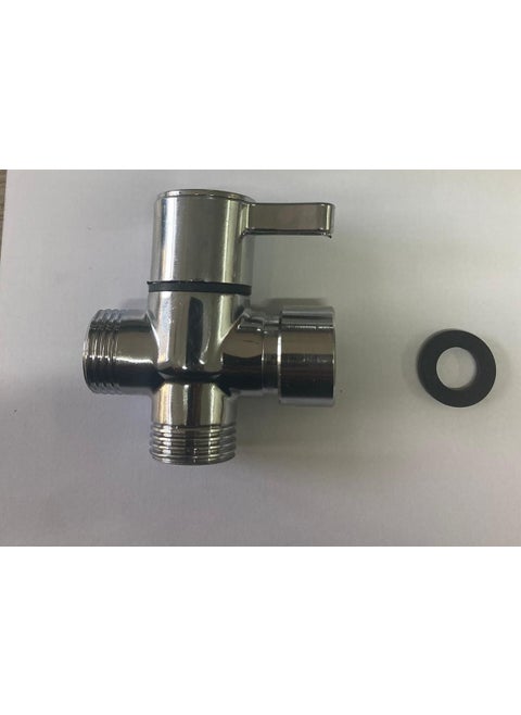 Bathroom Robot Shower Set Diverter Faucet with 1/2-1/2-1/2 Fitting