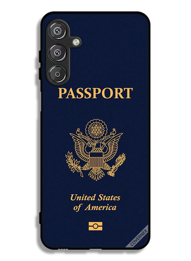 Covernex Samsung Galaxy A16 5G Protective Case Cover Usa Passport Pattern - Image 1