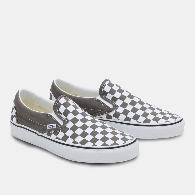 VANS Classic Checkerboard Unisex Slip-On Shoes