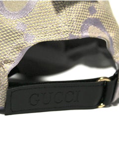 GUCCI Gucci GG Monogram Canvas Baseball Cap - Beige & Light Pruple  - Image 4