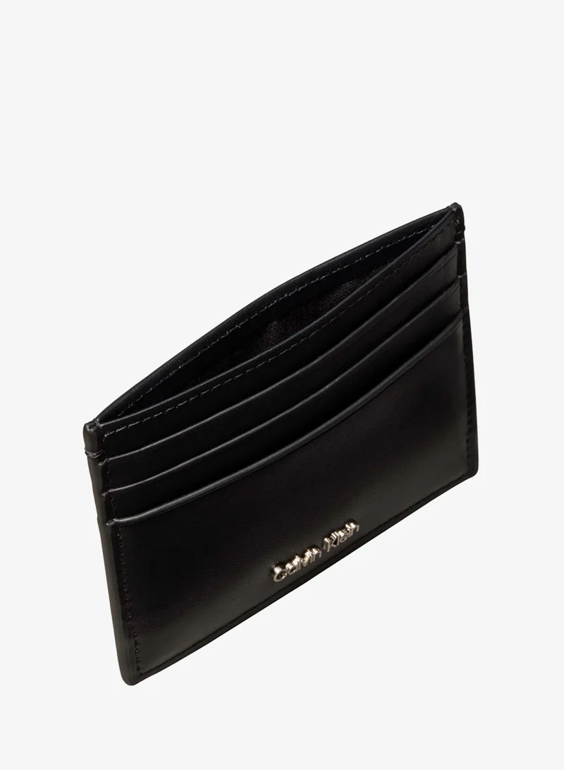 Calvin Klein  Leather RFID Logo Cardholder  | Best Price UAE