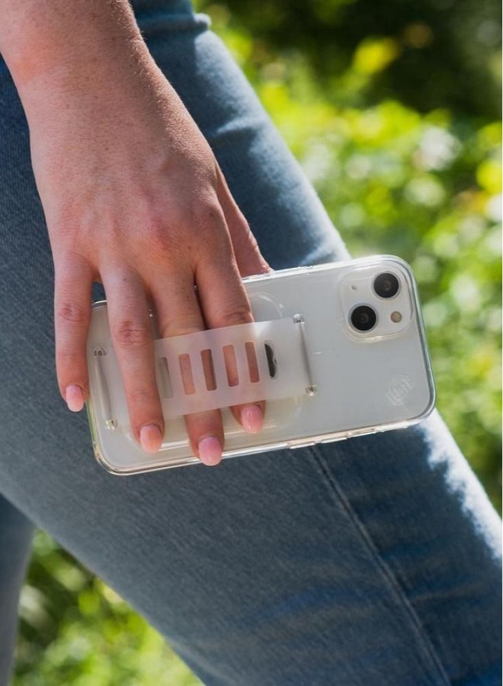 Grip2u Protective Case Cover for Apple iPhone 13, Transparent Non-Yellowing - Image 4
