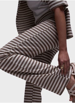 TOPSHOP Striped Wide Leg Pants  - Image 4