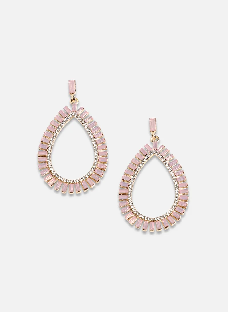 SOHI Circular TearArtificial drop Earring Jewellery