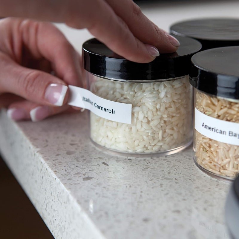 DYMO LetraTag 100T Label Maker Bundle with Black on White and Black on Clear Labels - Image 2