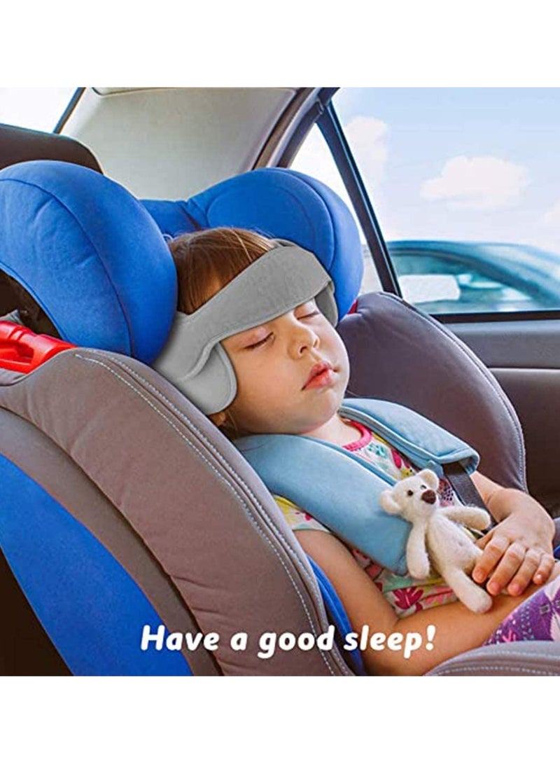 Zikra Car Head Support, Child Car Seat Head Support Baby Safety Car Seat Neck Relief Holder, Kids Travel Nap Helper Adjustable - Image 4