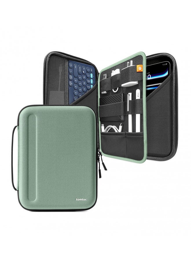 Tomtoc tomtoc Portfolio Case for 11-in iPad Pro 4th/3rd M1&M2, New 10.9-inch iPad 10&iPad Air 5th Gen 2022, 10.2-inch iPad 9, Protective Sleeve, iPad Carrying Case with Accessory Organizer  - Image 1