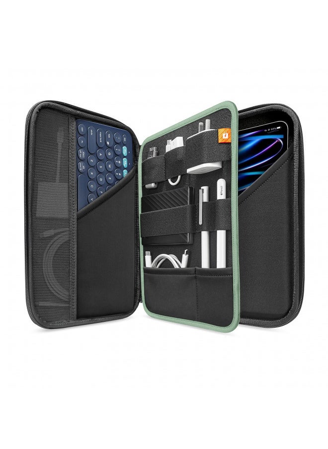 Tomtoc tomtoc Portfolio Case for 11-in iPad Pro 4th/3rd M1&M2, New 10.9-inch iPad 10&iPad Air 5th Gen 2022, 10.2-inch iPad 9, Protective Sleeve, iPad Carrying Case with Accessory Organizer  - Image 2