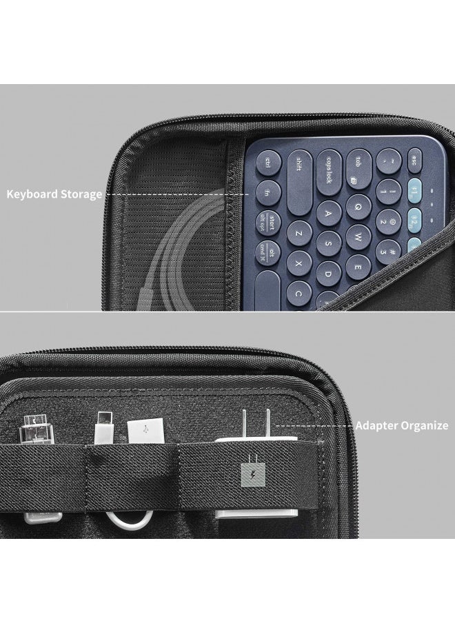 Tomtoc tomtoc Portfolio Case for 11-in iPad Pro 4th/3rd M1&M2, New 10.9-inch iPad 10&iPad Air 5th Gen 2022, 10.2-inch iPad 9, Protective Sleeve, iPad Carrying Case with Accessory Organizer  - Image 3