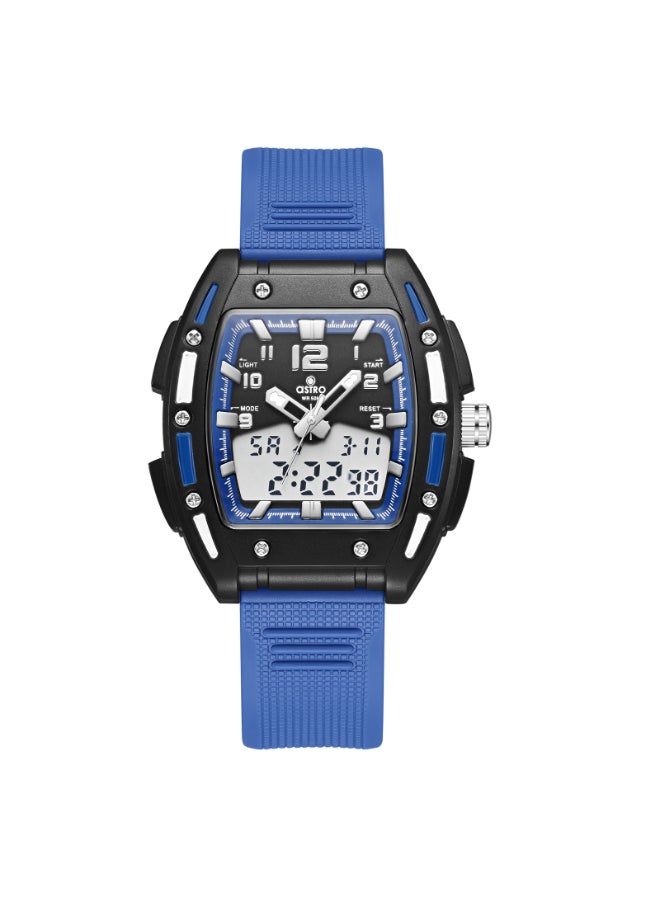 ASTRO Kids Analog-Digital Black Dial Watch - A24804-PPNB  - Image 1