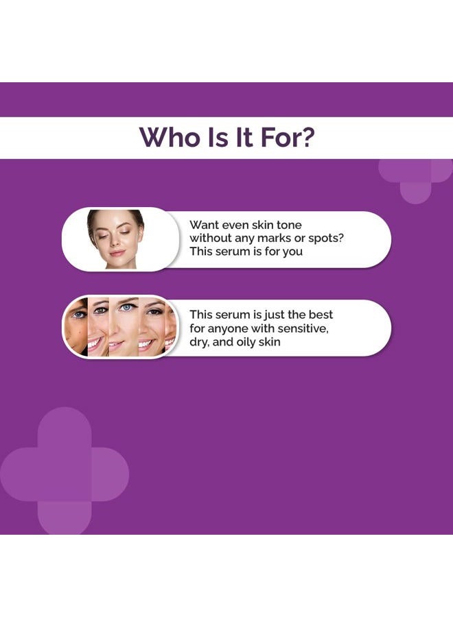 THE derma Co 1% Hyaluronic Acid Sunscreen Serum with SPF 50 & PA+++ | Gives Broad Spectrum Protection & Helps Skin Glow | Lightweight & Non-Greasy Formula | 1.01 Fl Oz/30ml - Image 5