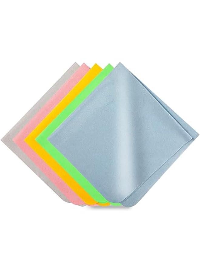 Extra Large Microfiber Cleaning Cloths Glasses Cleaning Cloth 12 x 12 Inch for Eyeglasses Lens Glasses Reusable Eyeglass Cleaner Cloths - Image 1