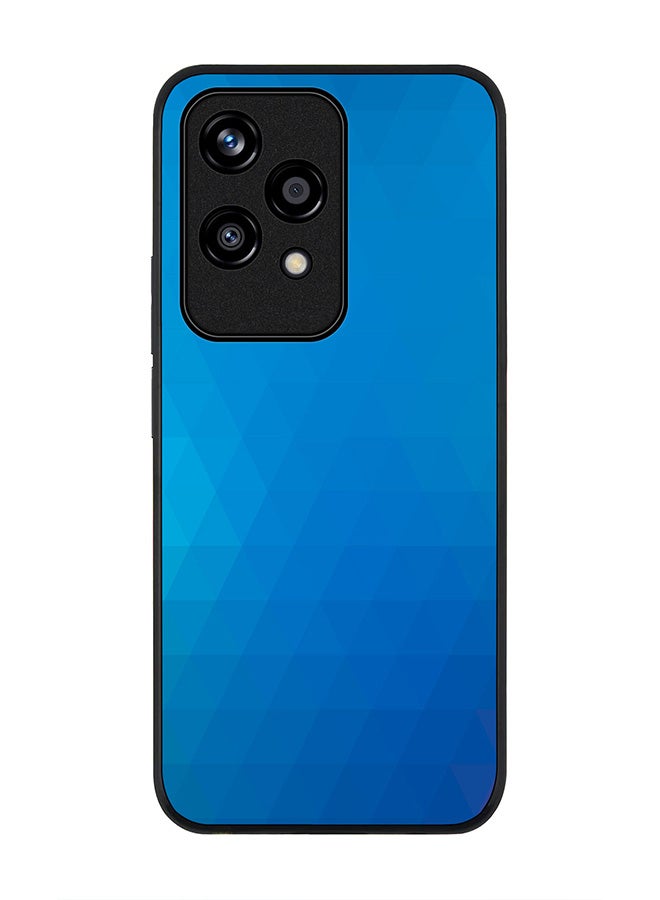 Stylizedd Rugged Black edge case for Honor 200 Lite, Slim fit Soft Case Flexible Rubber Edges Anti Drop TPU Gel Thin Cover -  Ocean Prism - Image 1