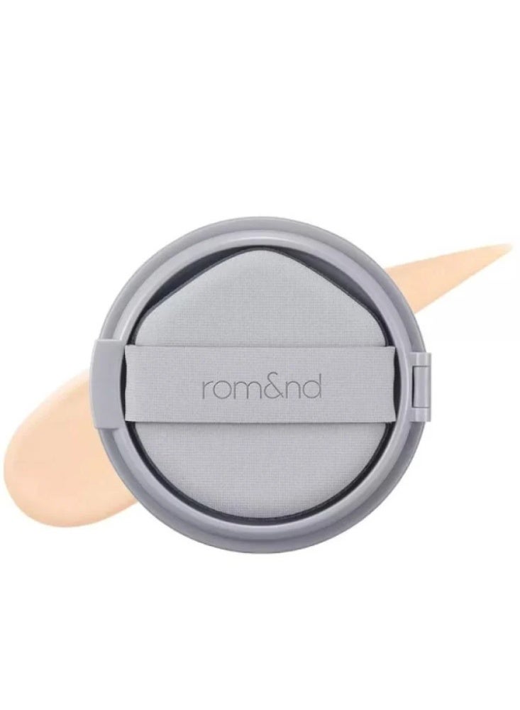 ROM و ND كريم اساس نو زيرو كوشن قابل للتعبئة (REFILL) من روماند - 03 | Natural 21