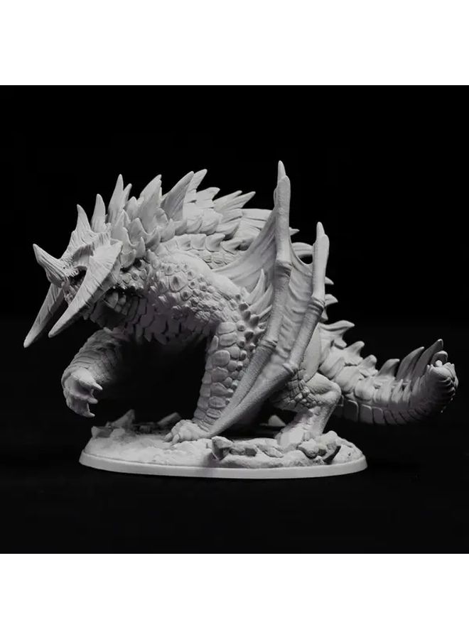 Fantasy Gaming Siege Wyvern Dragon Miniature ABS Resin Ages 14 Up - Image 4