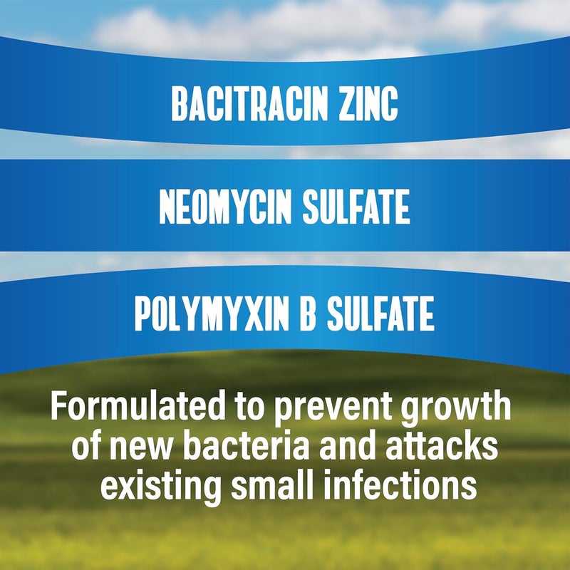 Natureplex مرهم مضاد حيوي ثلاثي 033 أونصة 3 عبوات يحتوي على باكيتراسين للمساعدة في العناية بالجروح والخدوش والقطع والحروق يمنع العدوى ويساعد على الشفاء مصنوع في الولايات المتحدة - Image 3
