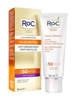 RoC Soleil-Protect Anti–Brown Spot Unifying Fluid Spf50+ 50Ml  - Image 1