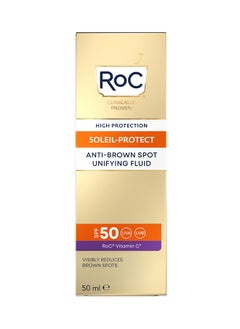 RoC Soleil-Protect Anti–Brown Spot Unifying Fluid Spf50+ 50Ml  - Image 3