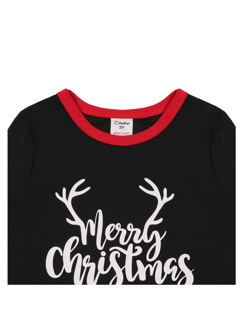 Unisex Kids Christmas Pajama Set 100% Soft Cotton Winter Sleepwear with Festive Holiday Prints Perfect for Boys and Girls  - Image 2