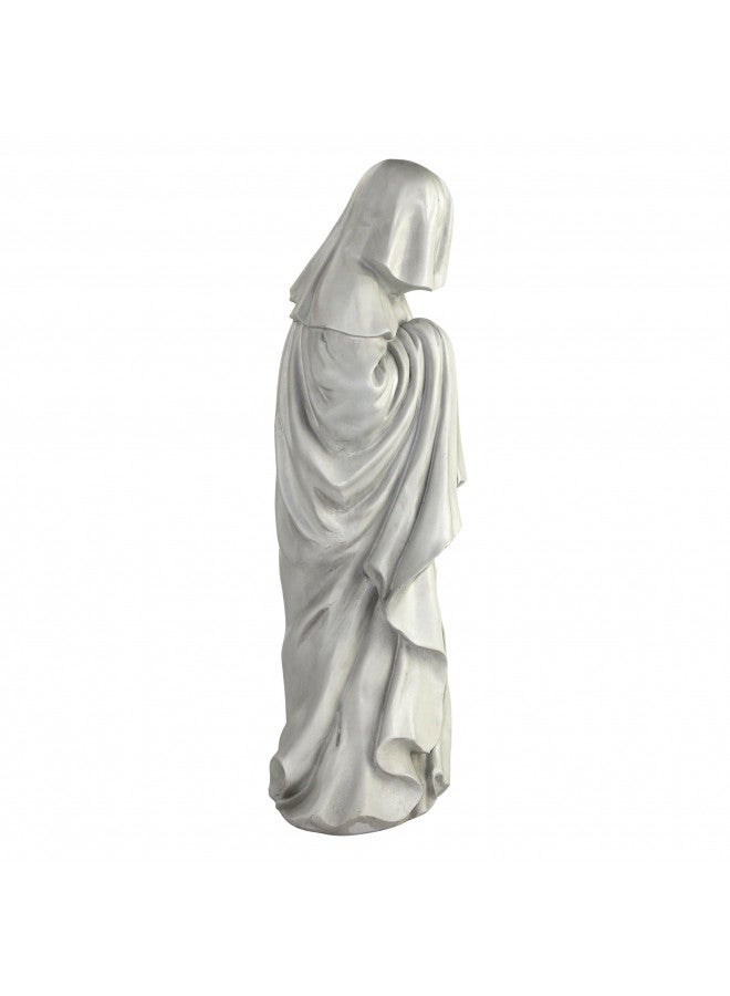 Design Toscano NG31566 Mourning French Pleurant Hooded Figure Statue, Large, antique stone - Image 2
