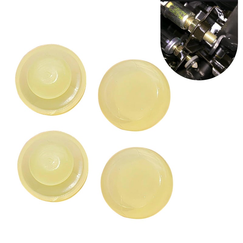 Ajxn 4 PCS Brake Switch Stopper Auto Brake Pedal Pad Brake Light Switch Stopper Brake Switch Pad Clutch Pedal Stopper Replaces 465845P010 46584S0100 Compatible with Nissan Altima InfinitiBeige