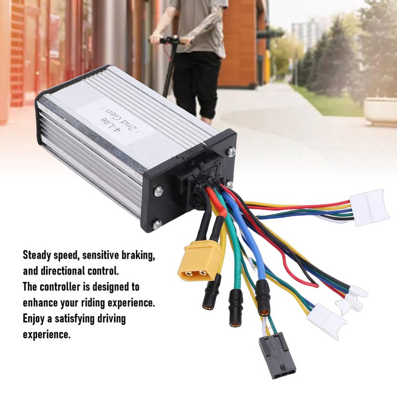 Aluminum Alloy E Bike Controller for Electric Scooter Steady Speed Sensitive Control - Image 5