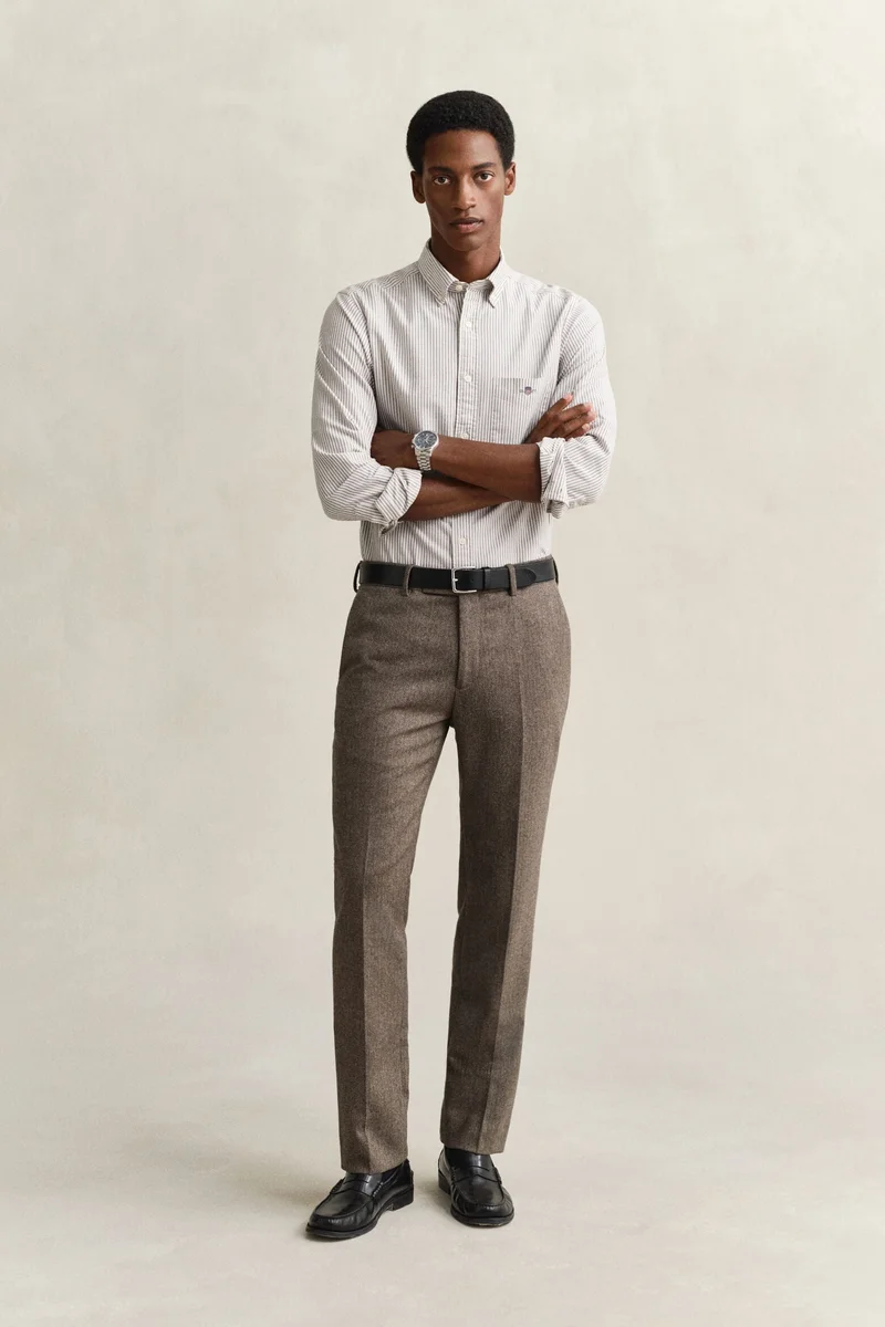 غانت Regular Classic Poplin Stripe Shirt