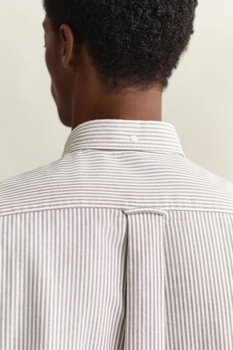 GANT  Regular Classic Poplin Stripe Shirt for Men | Best Price UAE