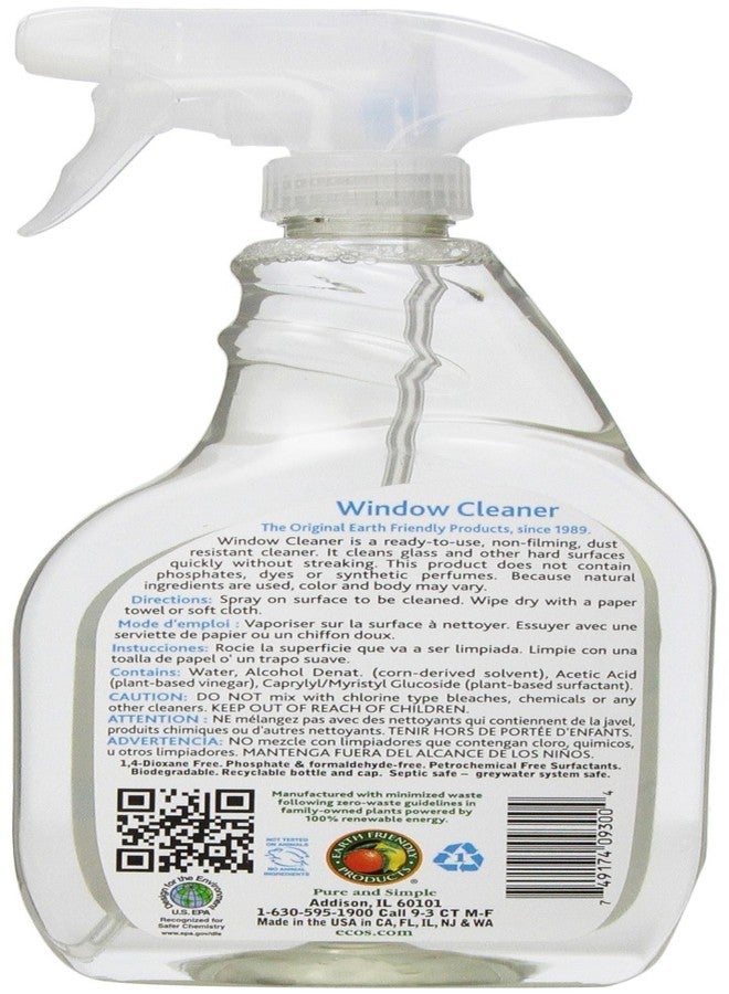 ECOS Earth Friendly Products Window Cleaner with Vinegar, 22 Oz - Image 3