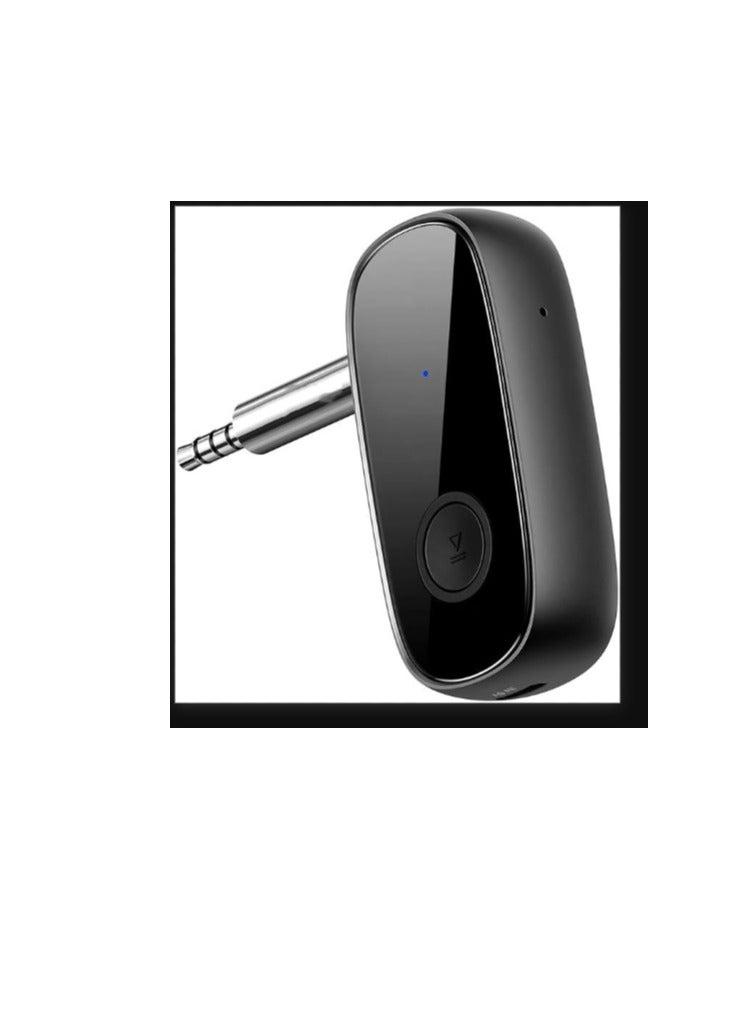 كول بيبي محول مساعد للبلوتوث, بلوتوث 5.0 مستقبل الصوت لتدفق الموسيقى اللاسلكي مع مكالمة حرة, وقت التشغيل 10H, الإصلاح التلقائي لسماعة السيارة - Image 1