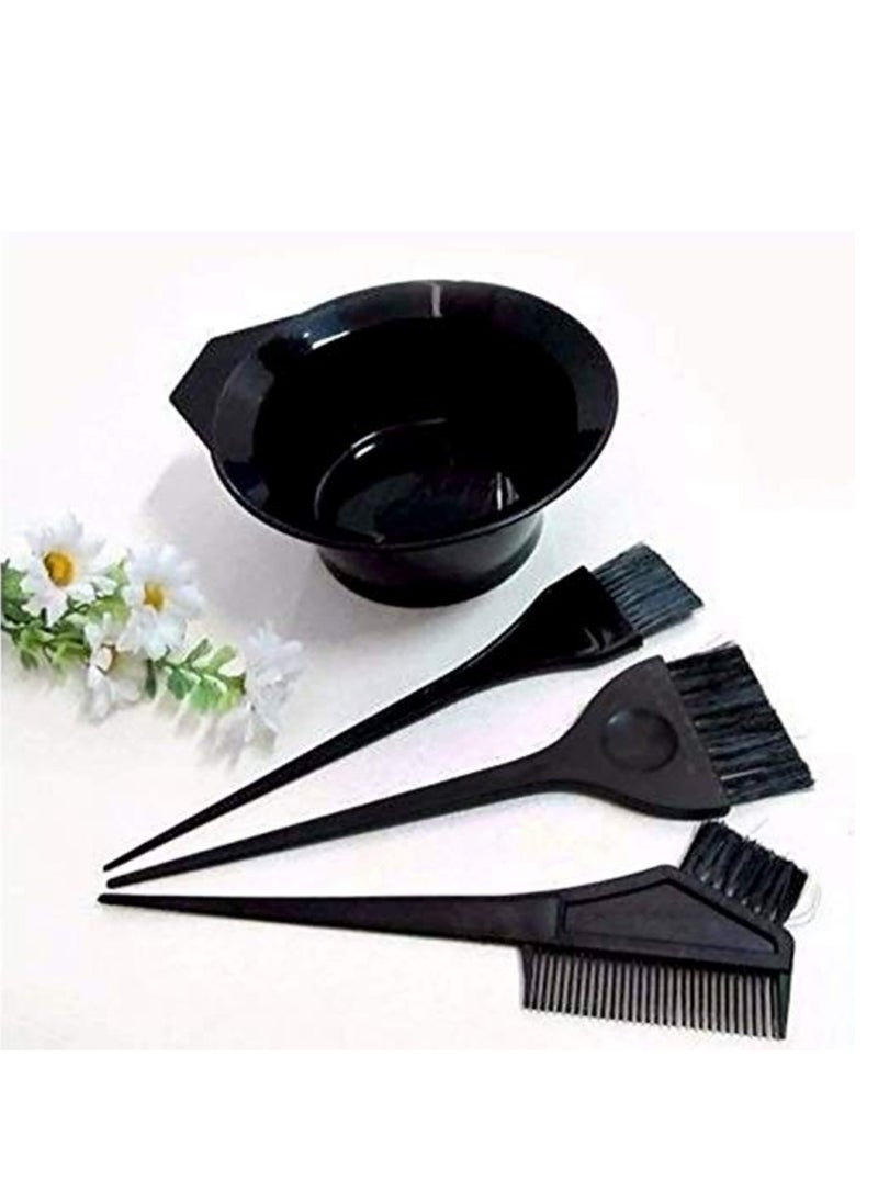 Hair Brush - Hair Dye Kit Hair Coloring Kit with Hair Color Brush Mixing Bowl, Perfect Hair Dye Tools for Hair Tint Dying Coloring - Image 1