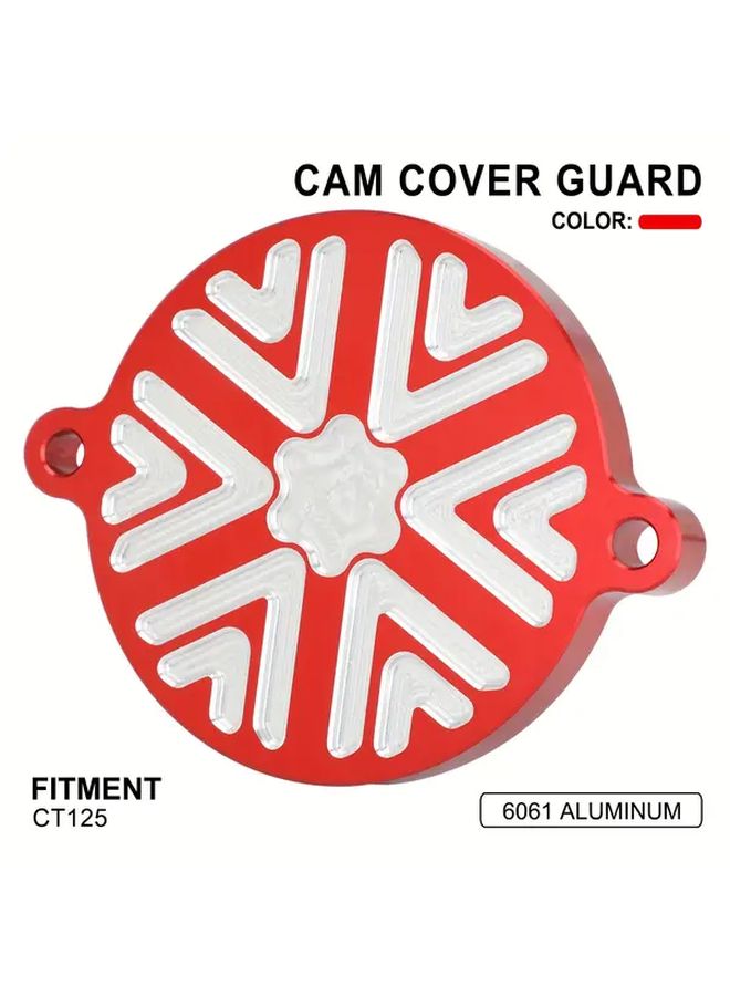 Red Cylinder Head Cover Side Cover for Honda CT125 Trail 125 Hunter Cub - Image 5