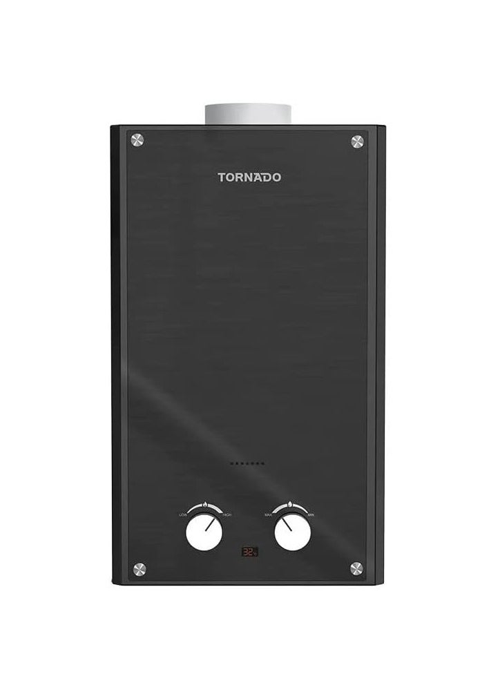 TORNADO Gas Water Heater 10 Liter, Digital, Natural Gas, Glass Black GHE-10MP-GB - pzsku/ZC29223FECEFFE1AFC26DZ/45/1741006001/47ddcbd9-9732-4071-a242-1d71a50293c9