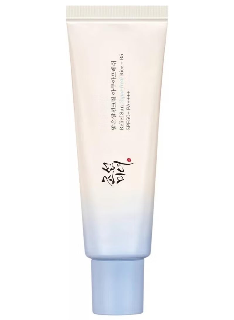 Relief Sun Aqua Fresh (Rice + B5) (SPF50+ PA++++) 50ml - Image 1
