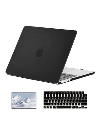 3 in 1 Hard Case Compatible with MacBook Air 15 inch Case 2025 2024 2023 Release M4 A3241 M3 A3114 M2 A2941 with Liquid Retina Display&Touch ID, Plastic Hard Shell& Keyboard Cover & Screen Protector, Black - pzsku/ZC292556A3214B10ABC6CZ/45/1746712186/39728383-ca2c-4472-b95b-43cddb00651d