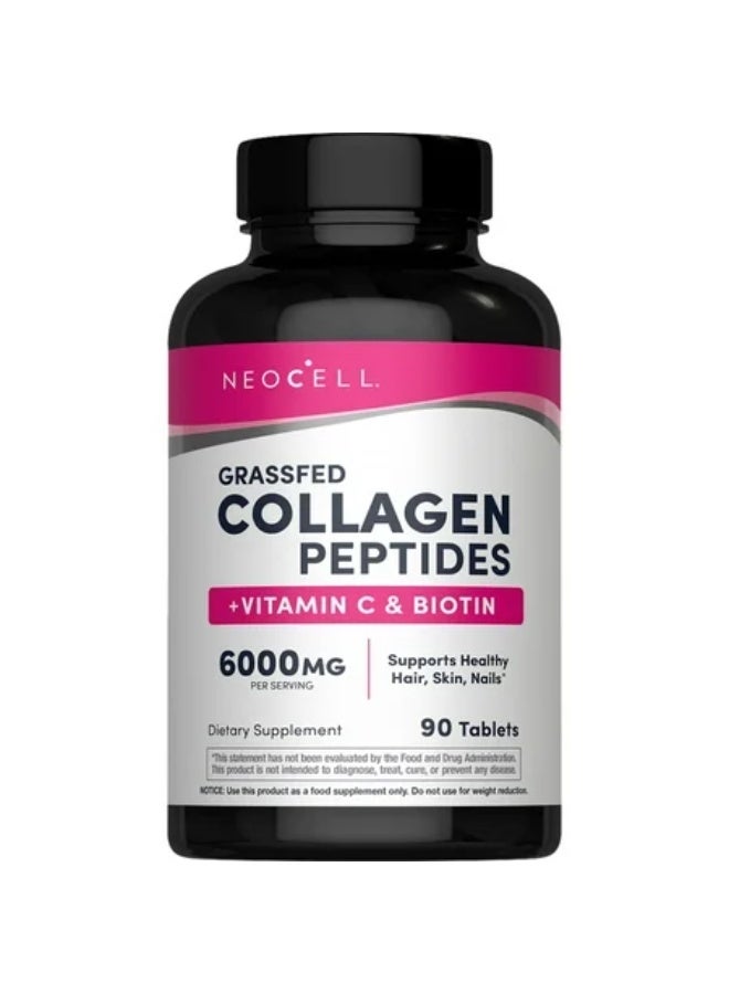 Super Collagen With Vitamin C and Biotin 90 Tablets