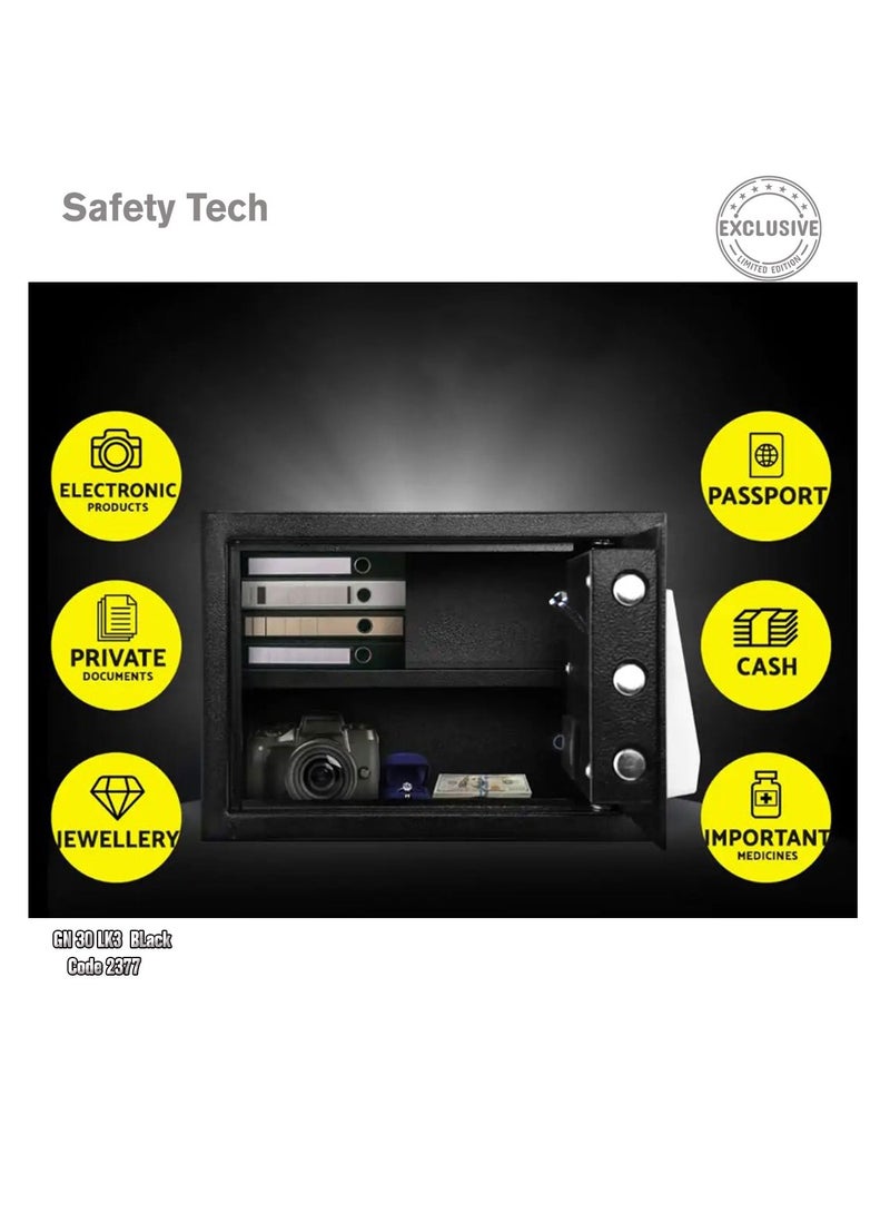 Safety Tech Triple Lock Electronic Safe - 30 x 38 - Image 4