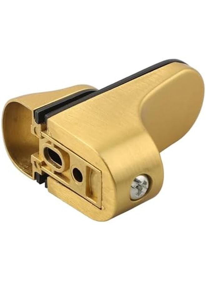Adjustable Glass Shelf Bracket Wall Mount Support Gold Zinc Alloy Holder For 3 22mm Thick Glass - Image 5