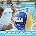 SYNCFUN 4 Pcs Skip Water BallsSplash Water Bouncing Balls with Mesh Bag Beach Toys for Kids Pool Toys for Friends and Family Fly Swimming Game Adults BoysTeens Great for All Ages Yellow Blue - Image 4