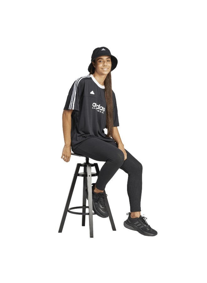 Adidas W Lng Rib Leg Black Training Tights 2XS - Image 5