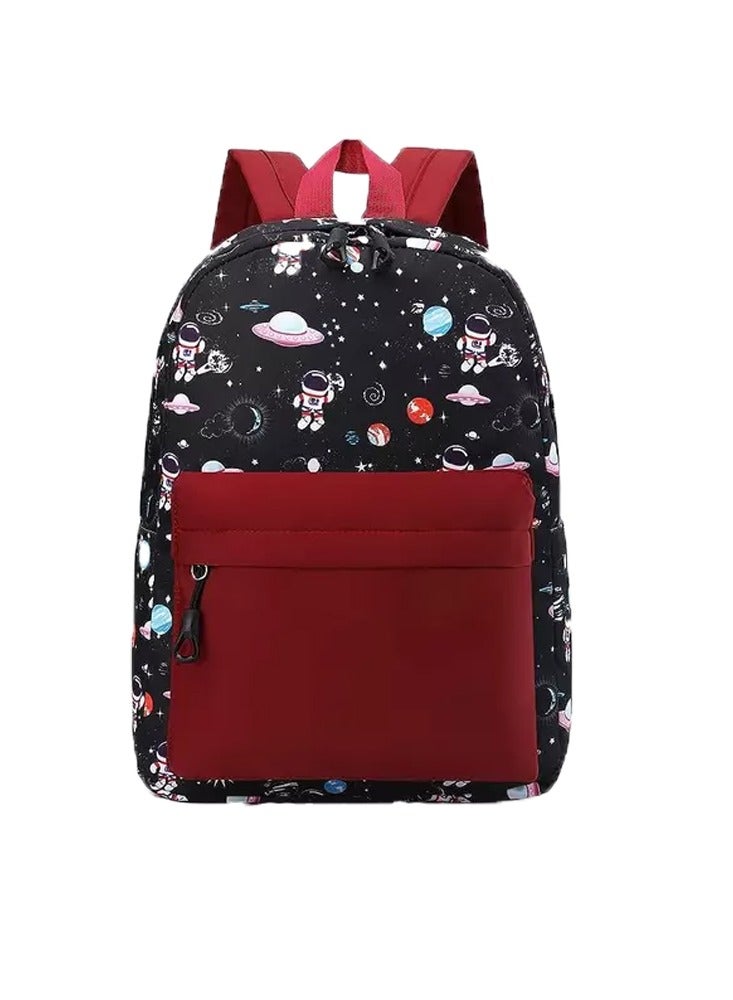 ستار بيبيز حقيبة ظهر ستار بيبيز، لطيفة وخفيفة الوزن، جيوب بحزام حقيبة مدرسية كبيرة وصغيرة - Image 1