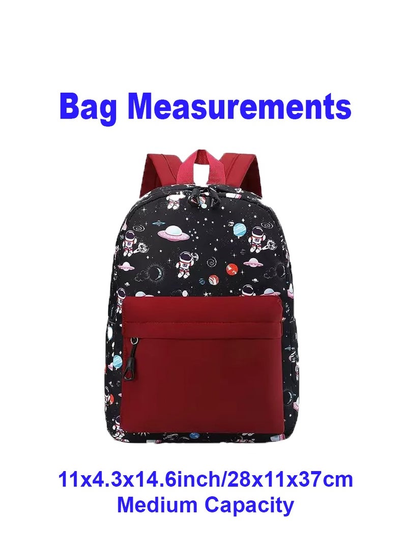 ستار بيبيز حقيبة ظهر ستار بيبيز، لطيفة وخفيفة الوزن، جيوب بحزام حقيبة مدرسية كبيرة وصغيرة - Image 3