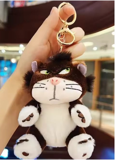 ANGRY CAT LUCIFER Cat keychain naughty cat, Disney Cinderella lucifer plus keychain
