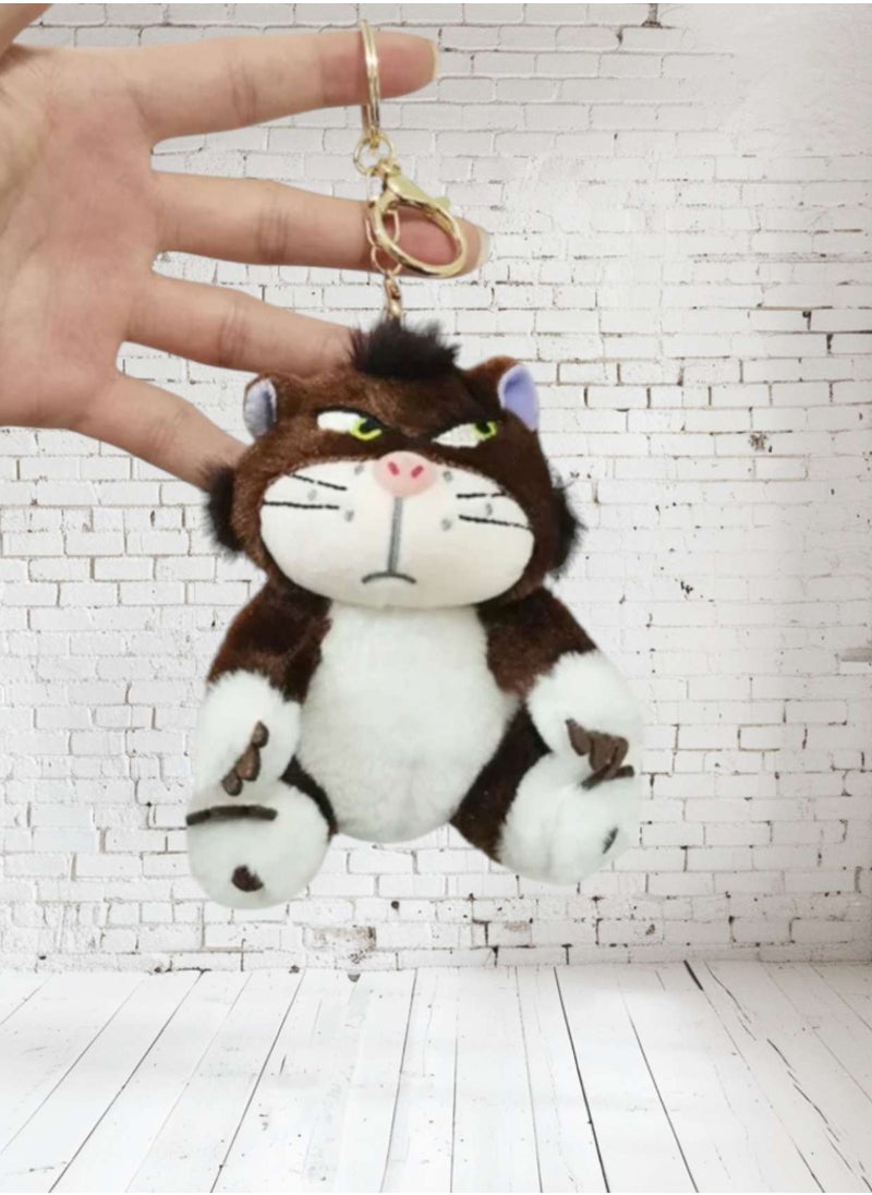 Generic - ANGRY CAT LUCIFER Cat keychain naughty cat, Disney Cinderella lucifer plus keychain - Image 1