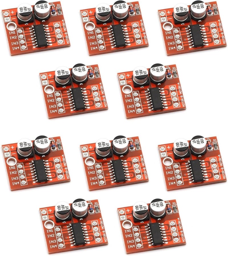 10 Packs 2 Channel High Current Motor Driver Controller Board H Bridge Design PWM Control - Image 1