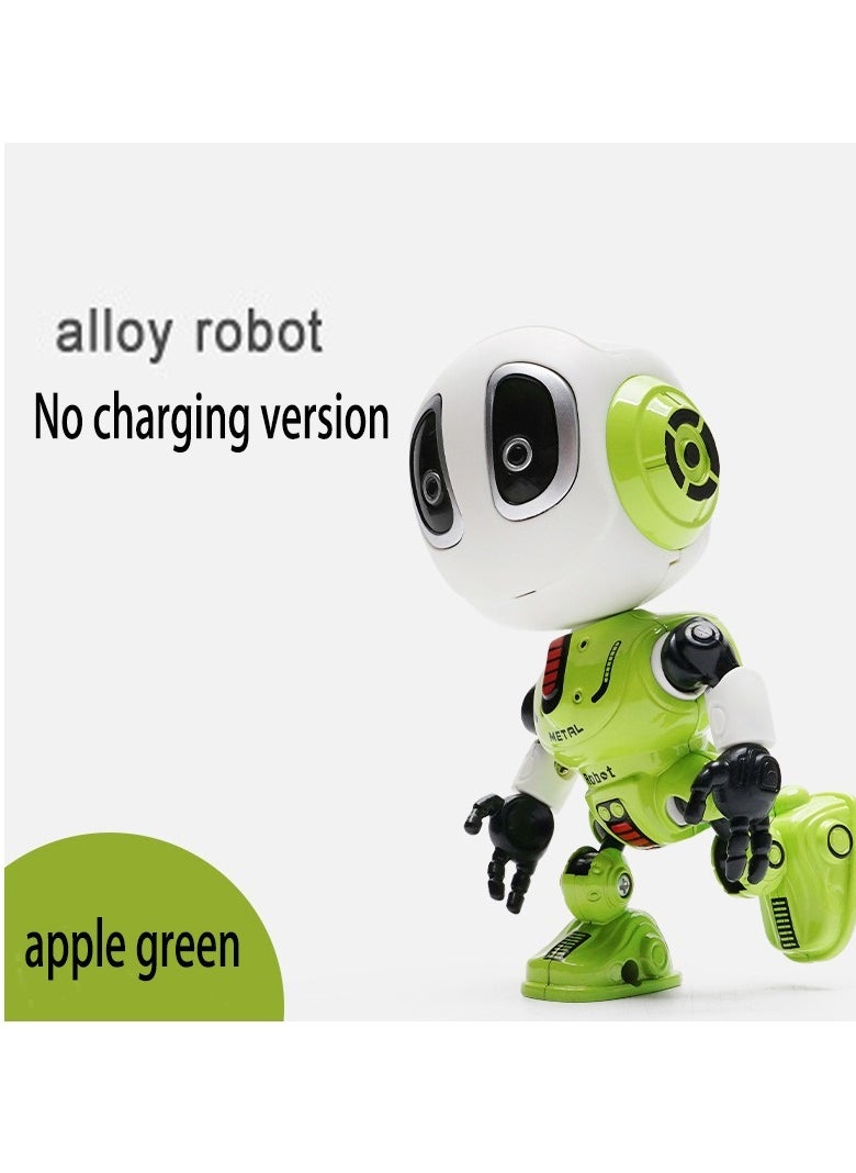 Excefore - Talking Robot for Kids, Education Robot Toy Mini Robot with LED Eyes New Smart Toys for 3-9 Year Old Boys Girls Best Birthday Gifts(Green) - Image 1
