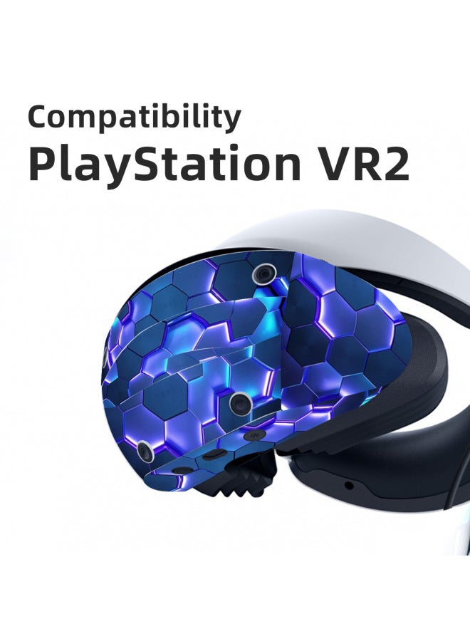 Suitable For Sony Ps Game Console Series Half Pack Vr2 Glasses HD Protective Film Sticker Anti-scratch Personality Pattern-Color:CMS-VR2(bb)-029-QQ - Image 3