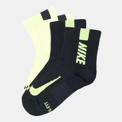 Nike Multiplier Ankle Socks (2 Pack)