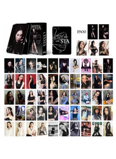 زد Integrate small card KPOP Korean Wave photo card 55 boxed DIY collection IVE aid ROSE card 