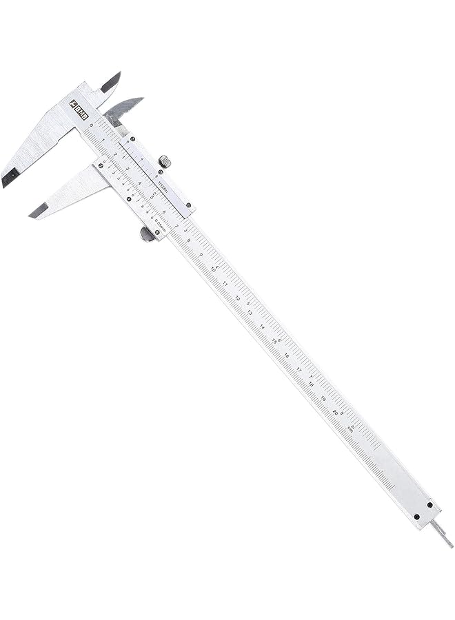 بي إم بي تولز أداة قياس الفرجار المصنوعة من الفولاذ المقاوم للصدأ عالية الجودة ومقاومة للماء مع غطاء رأس بلاستيكي فضي مقاس 8 بوصات K20210 - Image 5